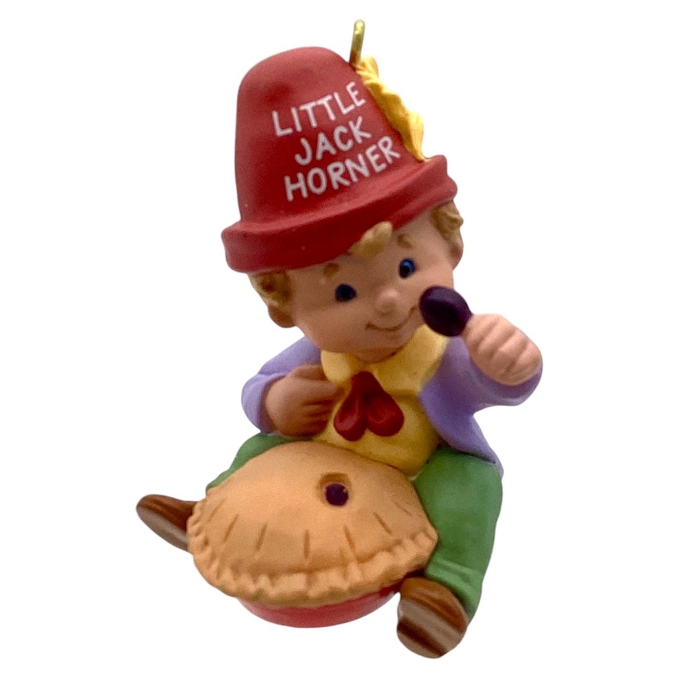 Hallmark 1988 “Little Jack Horner” Christmas Ornament